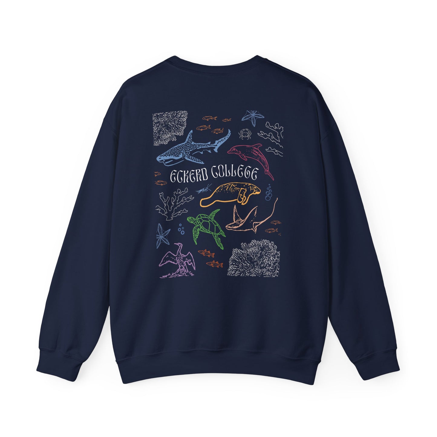 Colourful Eckerd Marine Crewneck
