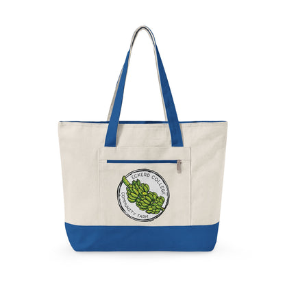 Eckerd College Community Farm Banana Logo Canvas Tote Bag
